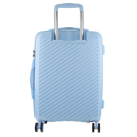 Monaco Cabin Luggage Bag Travel Carry On Suitcase 54cm (39L) - Blue-4