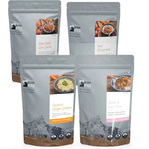 On Track MRE Deluxe Meat Lovers Pack | Adventureco