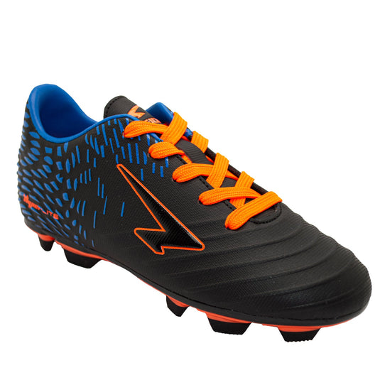 Orbit Senior Football Boots - Black/Royal/Orange-2