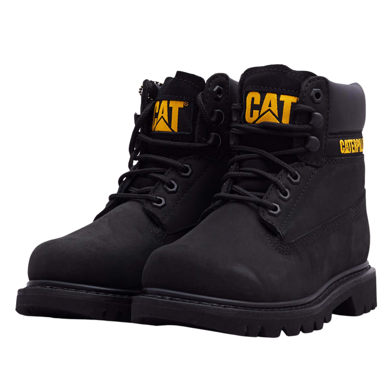 Load image into Gallery viewer, Caterpillar Womens Colorado Boots Leather Shoes - Black-1
