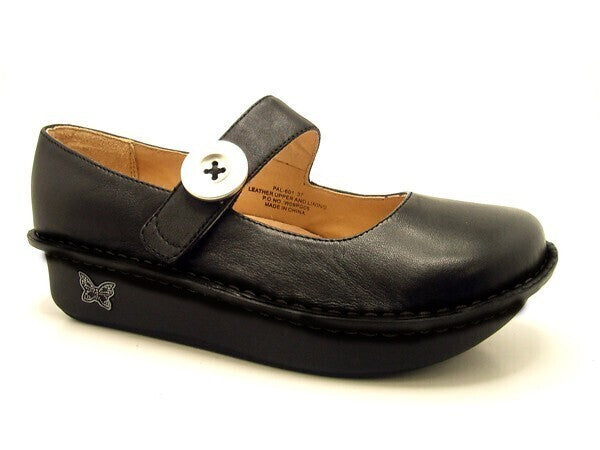 Load image into Gallery viewer, ALEGRIA Paloma Nursing Shoes Slip On Womens Work Working Hospitality - Black Nappa-0
