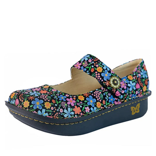 Alegria Paloma Grand Mary Jane Work Shoe Nursing Arch Support in Wonder Wall-0