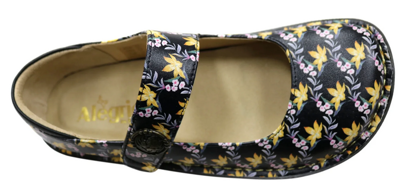 Load image into Gallery viewer, Alegria Paloma Nursing Shoes Slip On Work Hawaiian - Aloha Black-4

