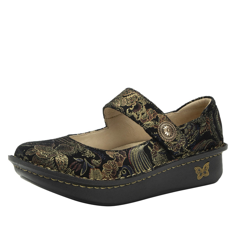 Load image into Gallery viewer, Alegria Womens Professional Leather Shoes Paloma Mary Janes - Golden Hour-0
