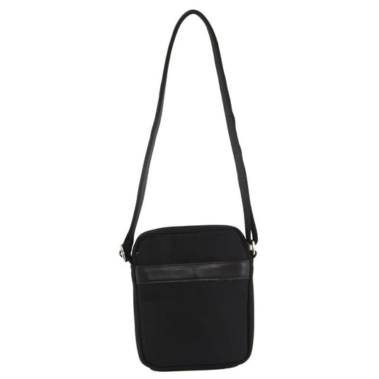 Pierre Cardin Mens Soft Italian Leather Business/ Travel Cross Body Bag - Black-3