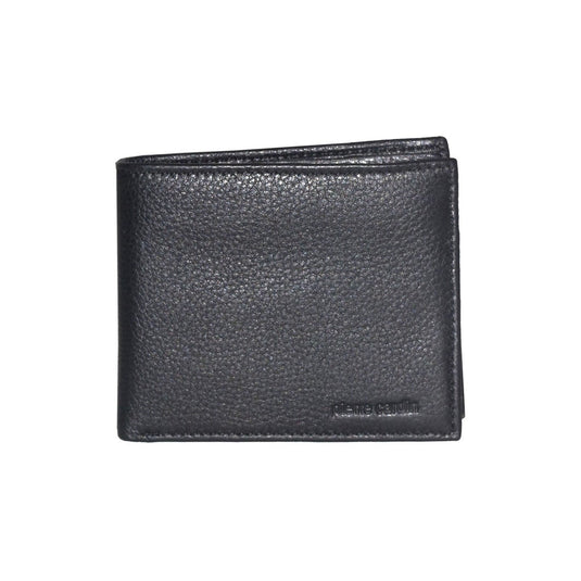 Pierre Cardin Mens Wallet RFID Blocking Genuine Italian Leather - Black-2