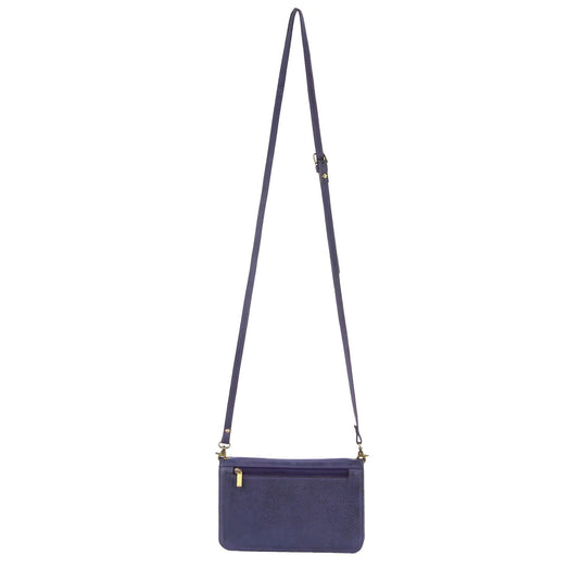 Pierre Cardin Ladies Womens Clutch Leather Wallet Purse RFID Protected - Purple-2