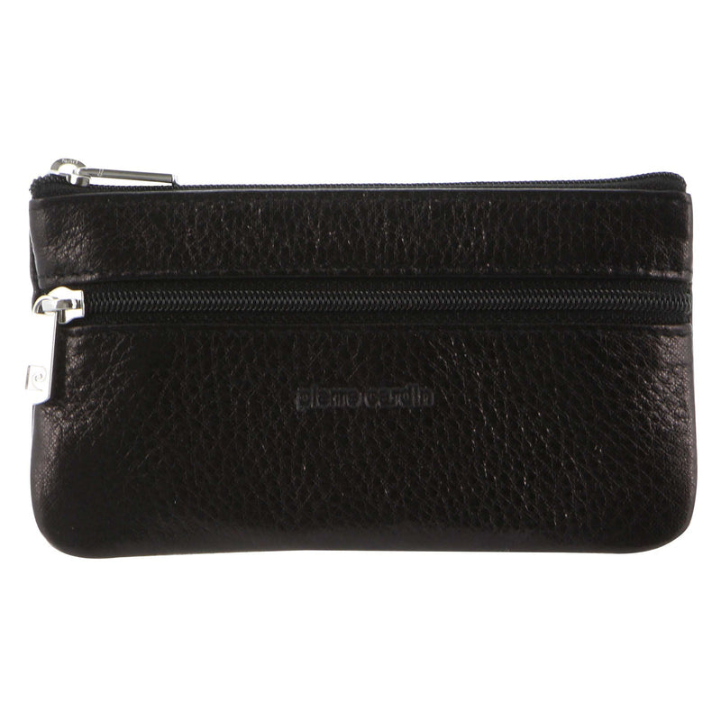 Load image into Gallery viewer, Pierre Cardin Ladies Womens Genuine Leather RFID Coin Purse Wallet - Black-1

