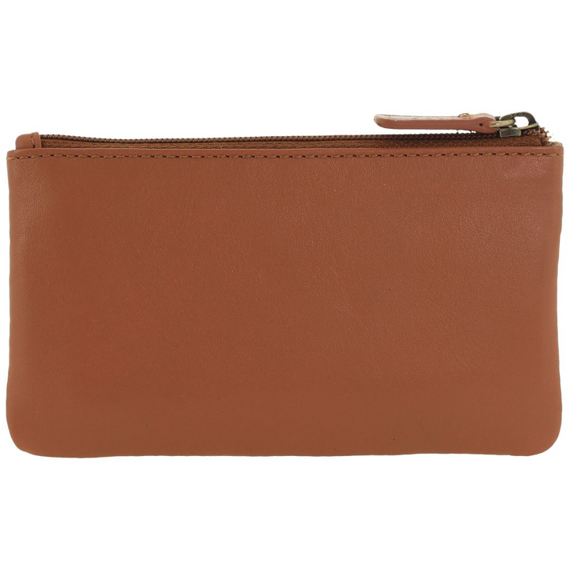 Load image into Gallery viewer, Pierre Cardin Ladies Womens Genuine Leather RFID Coin Purse Wallets - Tan-2
