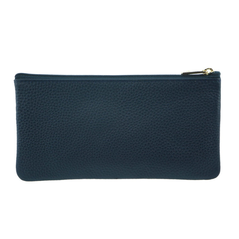 Load image into Gallery viewer, Pierre Cardin Ladies Womens Genuine Soft Leather Italian Wallet - Navy-2
