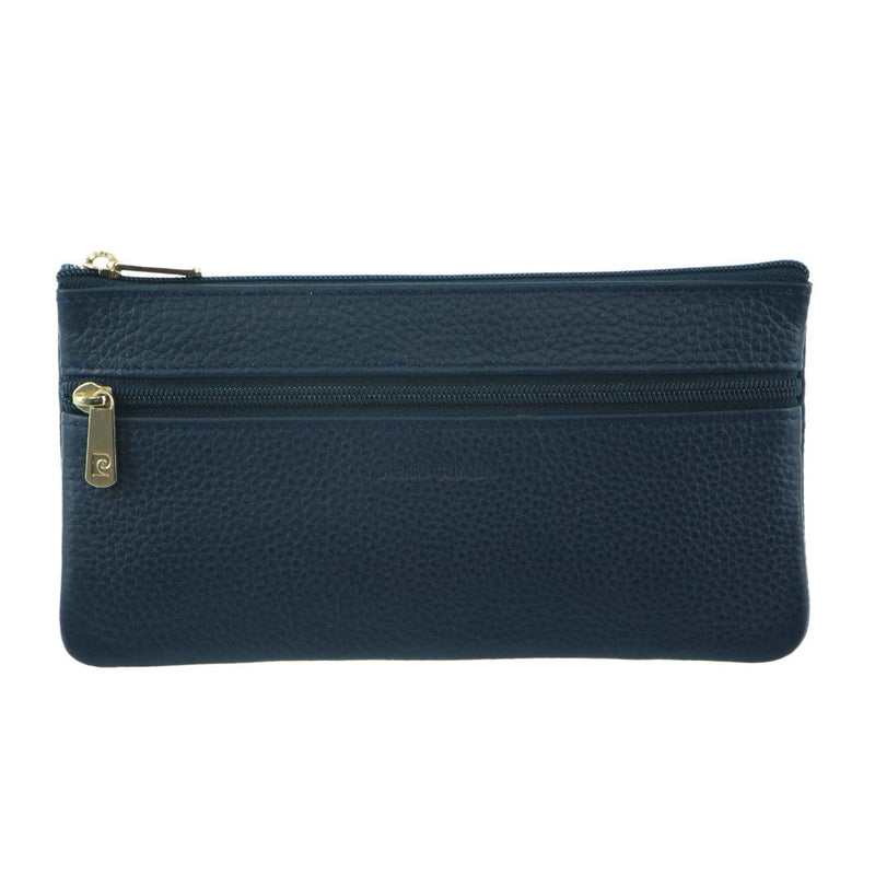 Load image into Gallery viewer, Pierre Cardin Ladies Womens Genuine Soft Leather Italian Wallet - Navy-0
