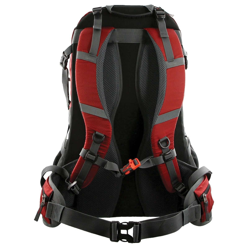 Load image into Gallery viewer, Pierre Cardin 57L Waterproof Outdoor Backpack - Red (Hiking, Trekking &amp; Travel)-3
