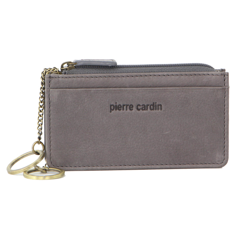 Load image into Gallery viewer, Pierre Cardin Womens Soft Italian Leather Coin Purse Holder Wallet - Teal-1
