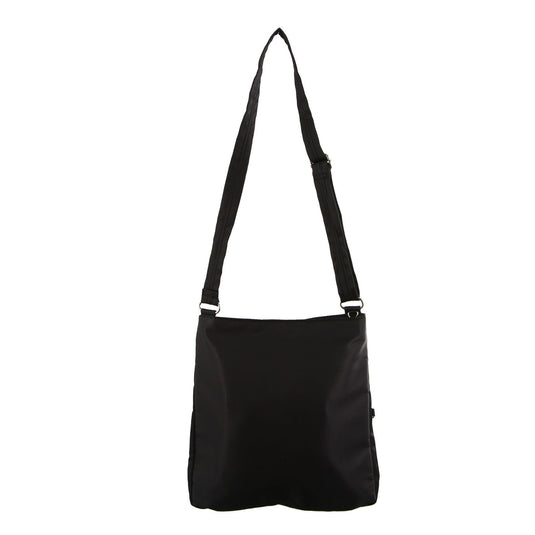 Pierre Cardin Nylon Cross Body RFID Anti-Theft Slash Proof Bag - Black-4