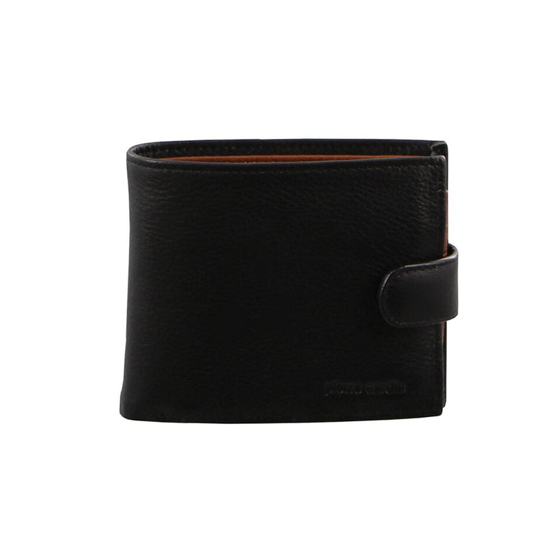 Load image into Gallery viewer, Pierre Cardin Mens Italian Leather Two Tone Wallet Credit Card Holder - Black Cognac-2
