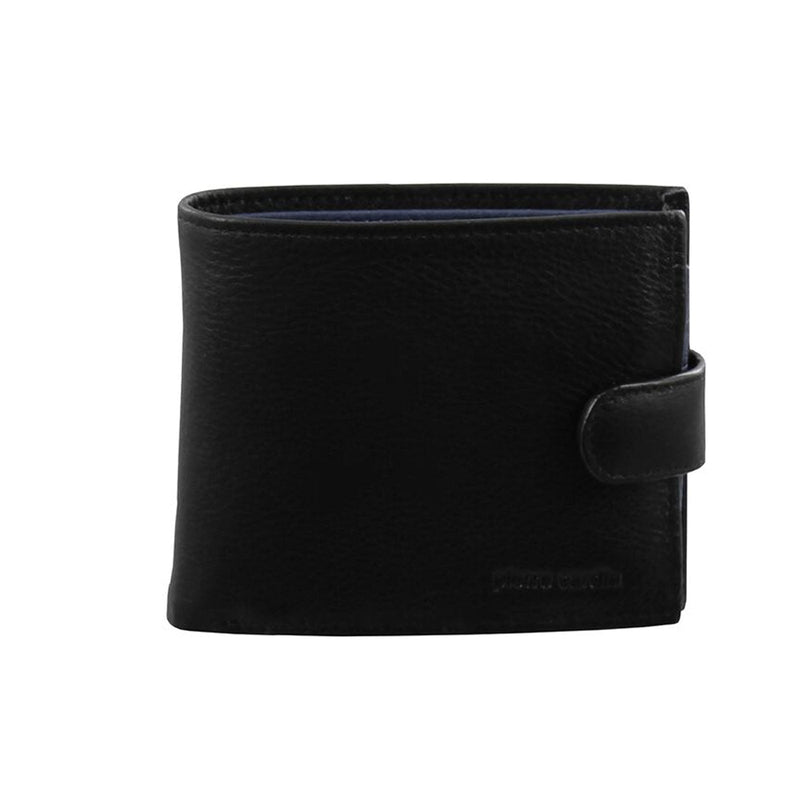 Load image into Gallery viewer, Pierre Cardin Mens Italian Leather Two Tone Wallet - Black/Midnight-2
