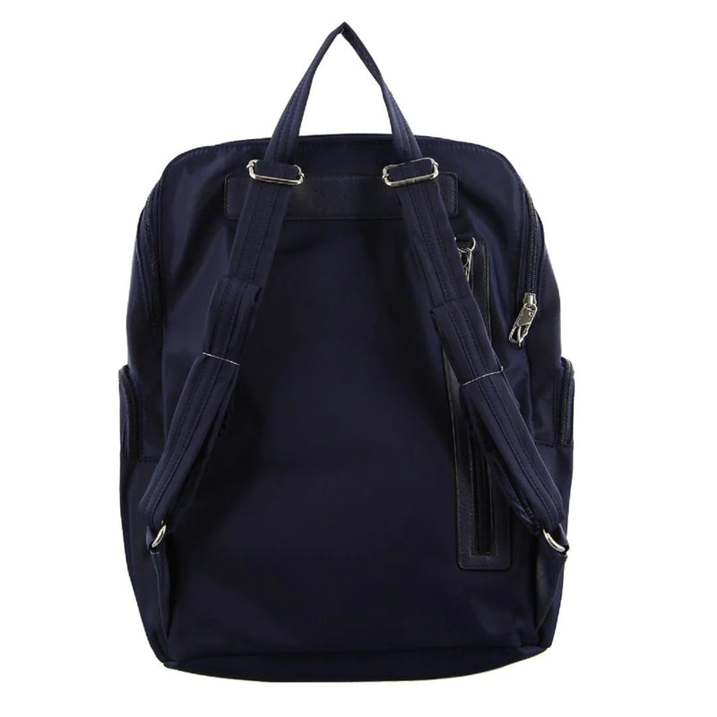 Load image into Gallery viewer, Pierre Cardin Nylon RFID Anti Theft Slash Proof Backpack Bag - Navy-2
