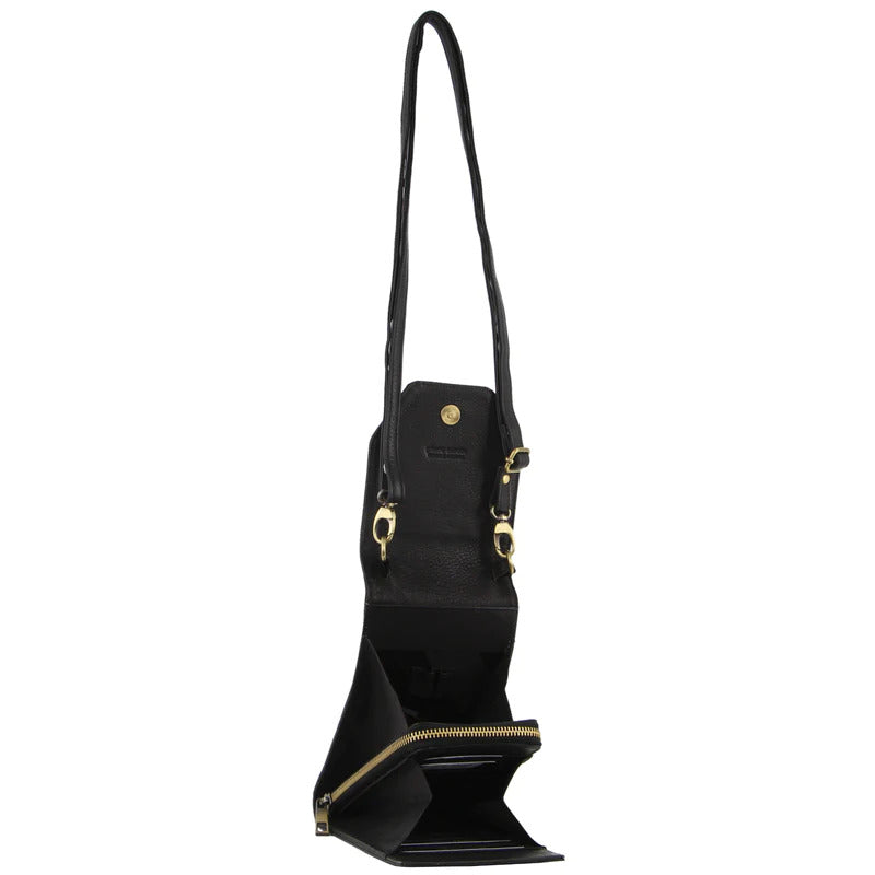 Load image into Gallery viewer, Pierre Cardin Ladies Leather Cross Body Bag/Wallet Bag/Clutch Wallet - Indigo-4

