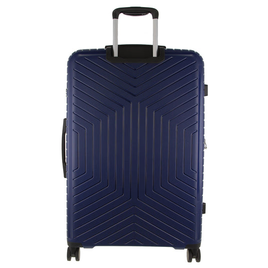 Pierre Cardin 65cm Medium Hard-Shell Suitcase Travel Luggage Bag - Navy-2