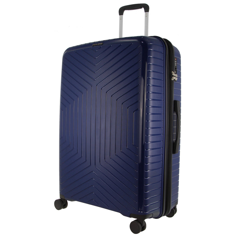 Load image into Gallery viewer, Pierre Cardin 65cm Medium Hard-Shell Suitcase Travel Luggage Bag - Navy-0

