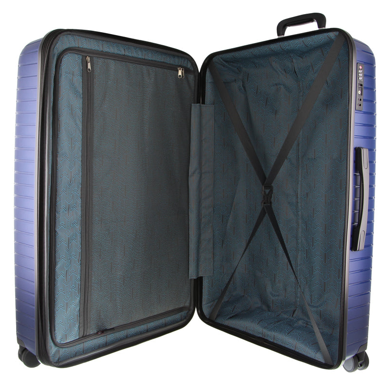 Load image into Gallery viewer, Pierre Cardin 65cm Medium Hard-Shell Suitcase Travel Luggage Bag - Navy-3
