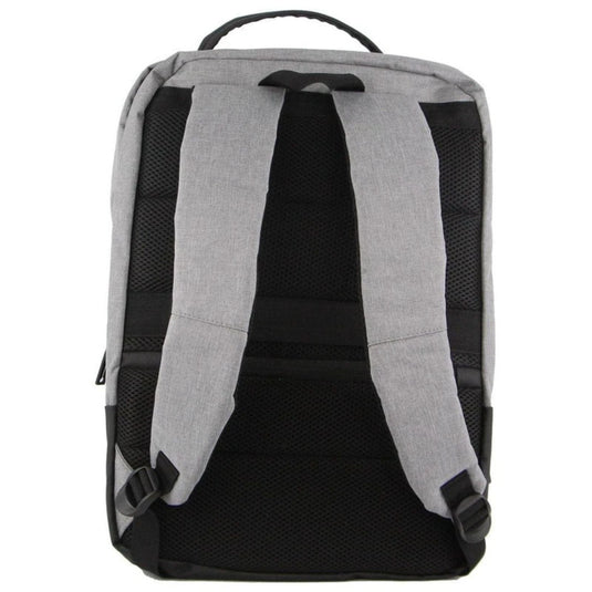 Pierre Cardin Travel and Business Backpack Harvard w/ Laptop Sleeve - Grey/Black-3