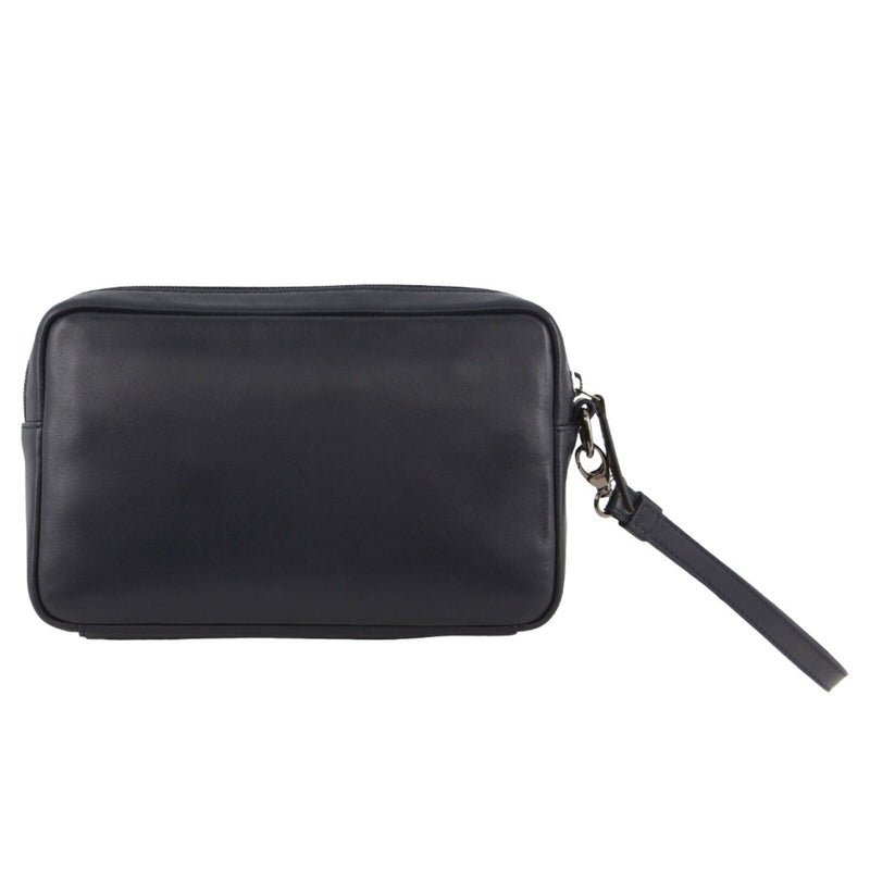 Load image into Gallery viewer, Pierre Cardin Mens Leather Travel Organizer in Navy/Black-2
