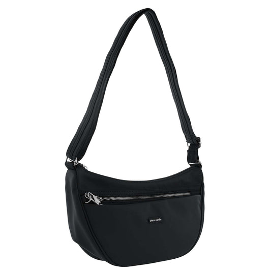 Pierre Cardin Slash Proof Anti Theft RFID Nylon Crossbody Bag in Black-0