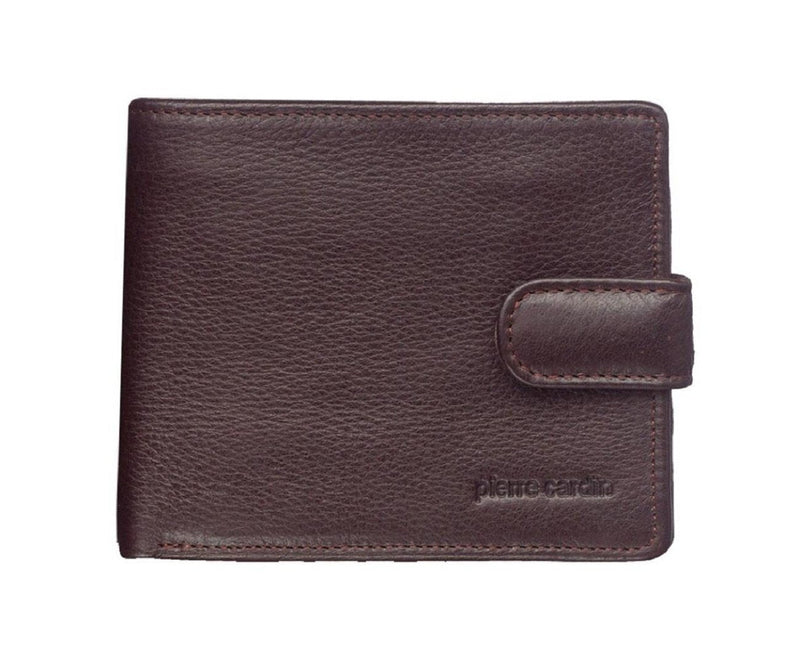 Load image into Gallery viewer, Pierre Cardin RFID Mens Wallet Bi-Fold Genuine Italian Leather w GIFT BOX  - Brown-2
