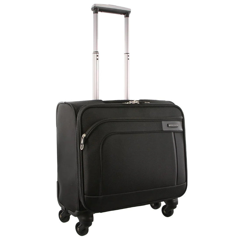 Load image into Gallery viewer, Pierre Cardin 4-Wheel Mobile Office/Cabin Case Travel Luggage Suitcase - Black-1
