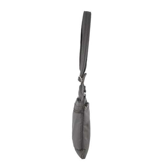Pierre Cardin Anti-Theft Cross Body Bag Slash Proof RFID Blocking - Grey-2