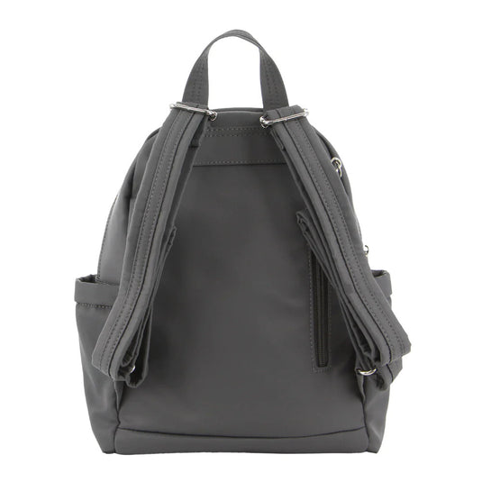 Pierre Cardin Anti-Theft Backpack Slash Proof RFID Blocking Bag - Grey-3