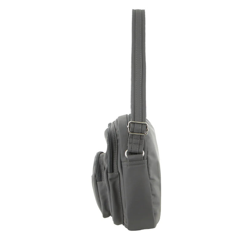 Load image into Gallery viewer, Pierre Cardin Anti-Theft Cross Body Bag Slash Proof RFID Blocking - Grey-2
