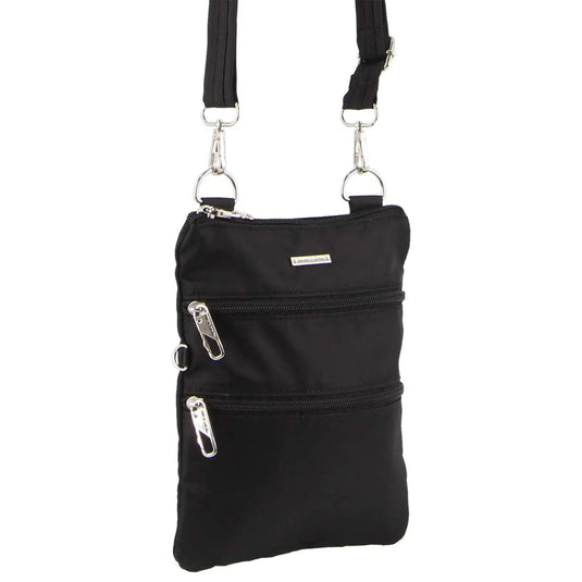 Pierre Cardin Anti-Theft RFID Ladies Cross Body Bag Slash Proof Crossbody Women - Black-2