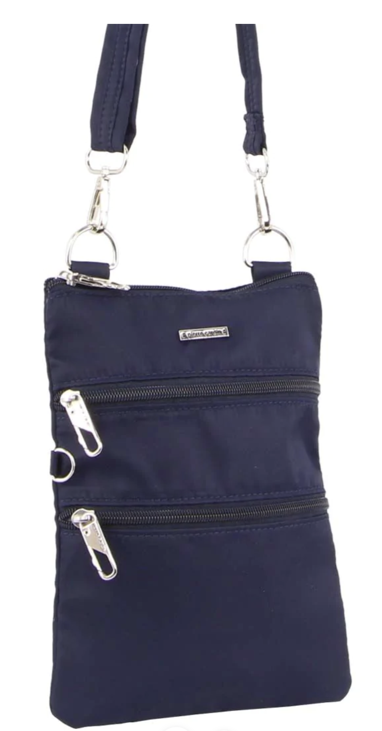 Load image into Gallery viewer, Pierre Cardin Anti-Theft RFID Ladies Cross Body Bag Slash Proof Crossbody Women - Navy-0
