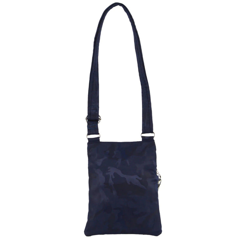 Load image into Gallery viewer, Pierre Cardin Anti-Theft Cross Body Bag Slash Proof RFID Camouflage - Navy/Camo-3
