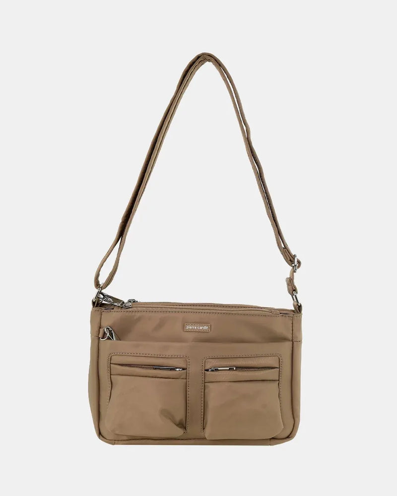 Load image into Gallery viewer, Pierre Cardin Anti-Theft Cross Body Bag Slash Proof RFID Blocking - Camel-3
