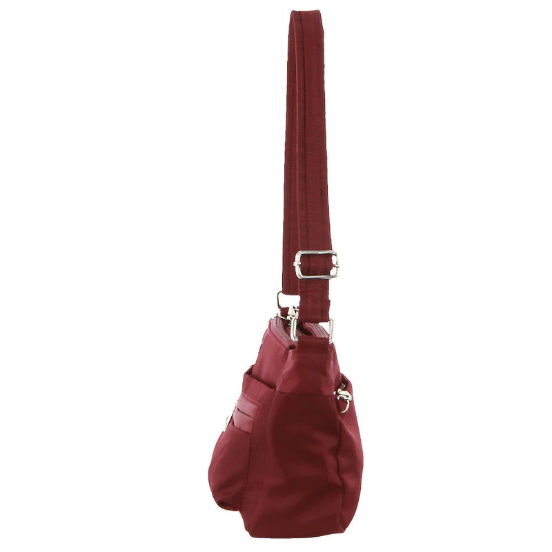 Load image into Gallery viewer, Pierre Cardin Anti-Theft Cross Body Bag Slash Proof RFID Blocking - Wine-2
