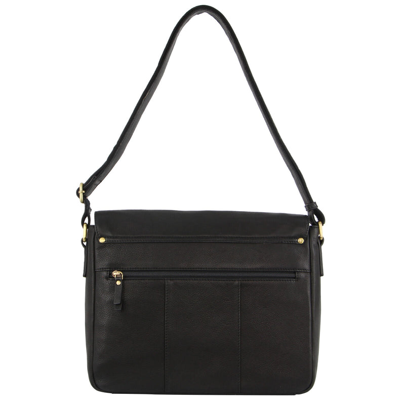 Load image into Gallery viewer, Pierre Cardin Leather Business Bag in Black &amp; Organizer Cross Body in Black/Navy-2
