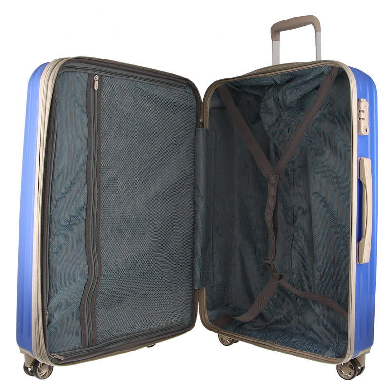 Load image into Gallery viewer, Pierre Cardin Hardshell Cabin Luggage Bag Travel Carry On TSA 54cm (49L) - Ocean-4
