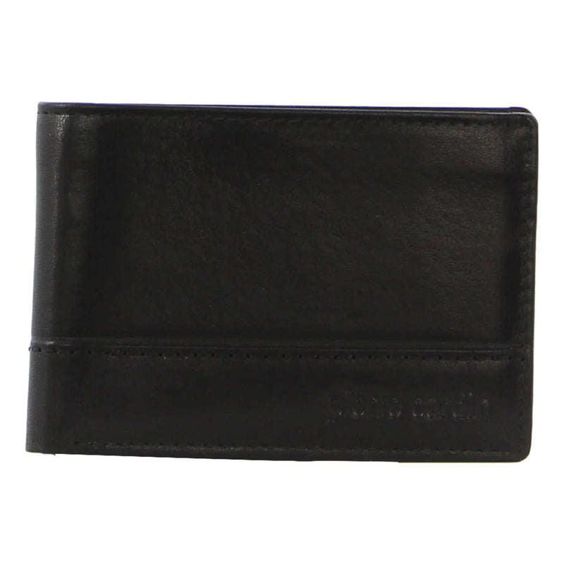 Load image into Gallery viewer, Pierre Cardin Mens Leather Wallet Slimline Bi-fold Credit Card Slots - Black-2
