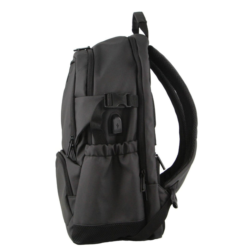 Load image into Gallery viewer, Pierre Cardin Backpack Bag Travel &amp; Business Built-in USB Port Outdoor - Black-2
