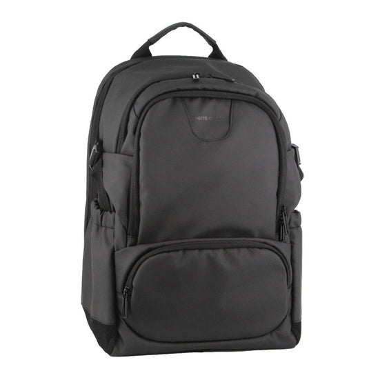 Pierre Cardin Backpack Bag Travel & Business Built-in USB Port Outdoor - Black-0