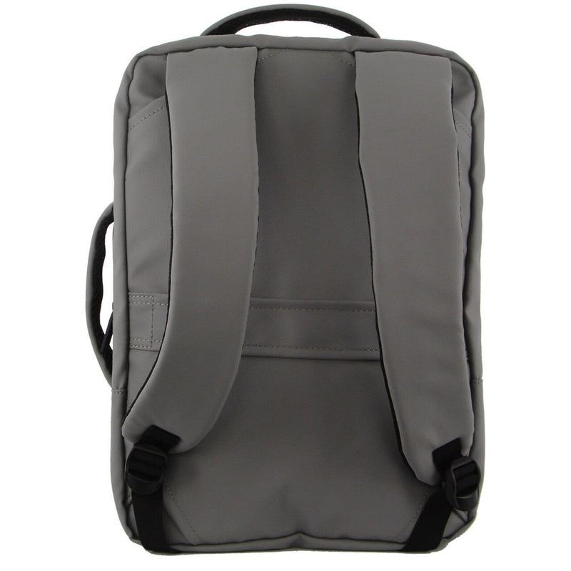 Load image into Gallery viewer, Pierre Cardin Backpack 15" Laptop Bag Briefcase Built-in USB Port Travel - Grey-3
