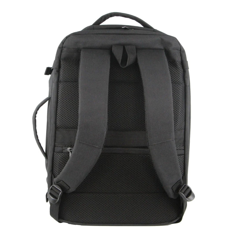 Load image into Gallery viewer, Pierre Cardin Mens Travel &amp; Business Backpack with Built-in USB Port - Black-3
