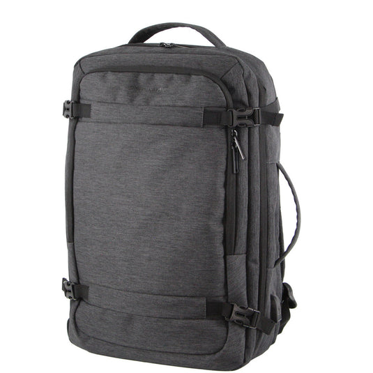 Pierre Cardin Mens Travel & Business Backpack with Built-in USB Port - Grey-1