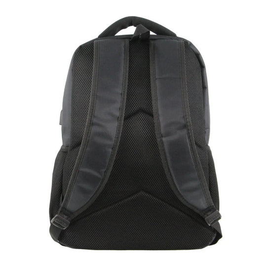 Pierre Cardin Mens Travel & Business 28.6L Backpack with Built-in USB Port - Black-3