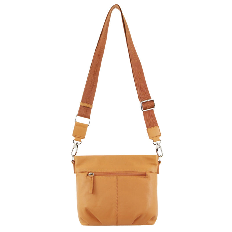 Load image into Gallery viewer, Pierre Cardin Leather Crossbody Bag w/ Shoulder Strap in Apricot-2
