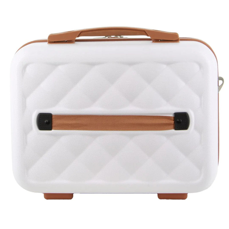 Load image into Gallery viewer, Pierre Cardin Beauty Case Hard Shell Makeup Cosmetic Organizer Travel - White-4

