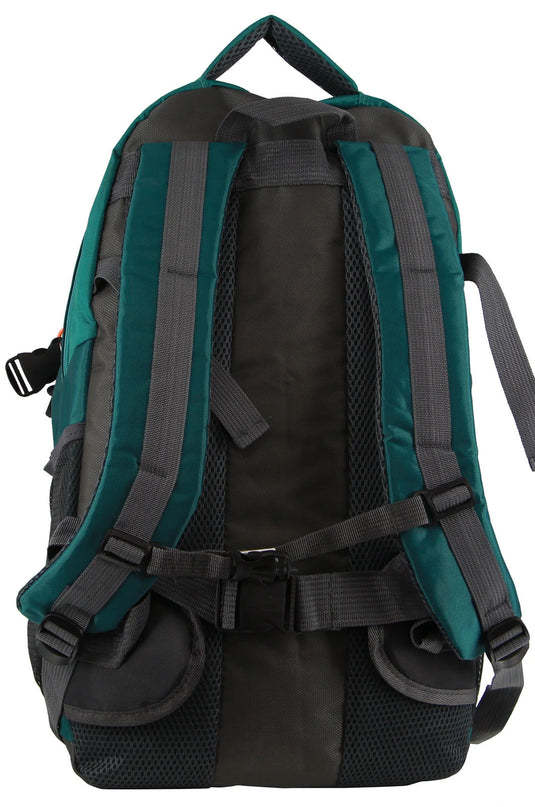 Pierre Cardin Mens Nylon Travel & Sport Medium Backpack Bag in Green-3